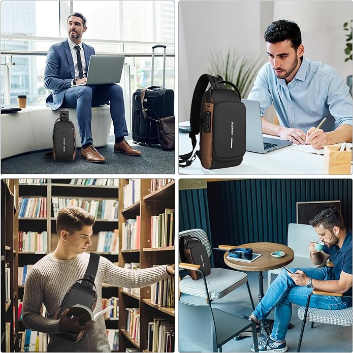 Bandolera impermeable antirrobo