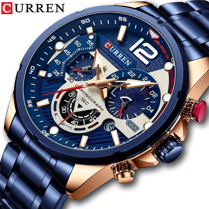 Reloj Original Curren MT07 Azul